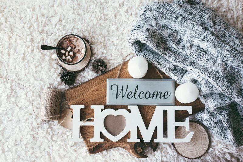 Welcome home sweet home theme - adoption party ideas