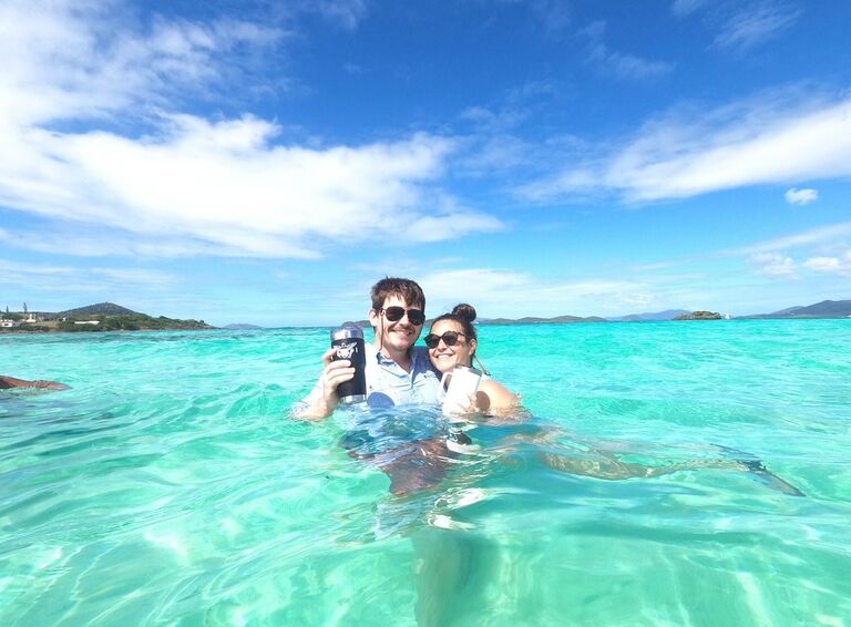 Took a trip to St. Thomas with friends.