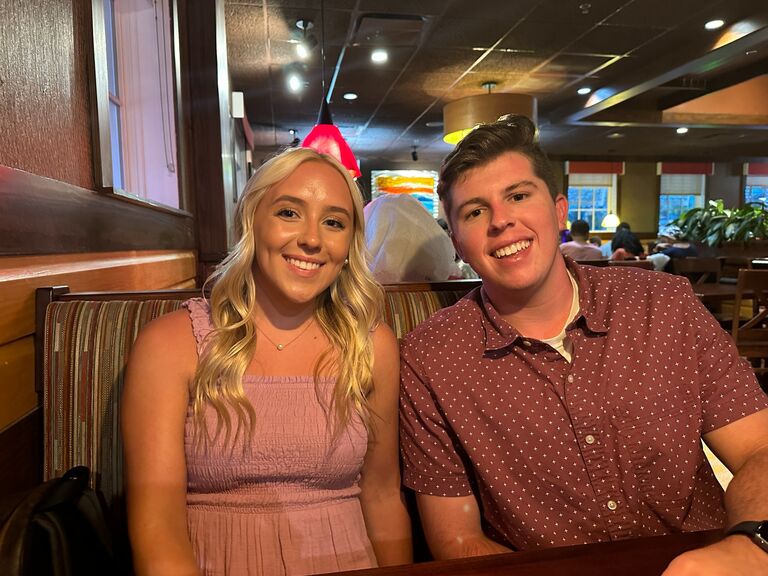 Rachel's first time having dinner with Connor's parents