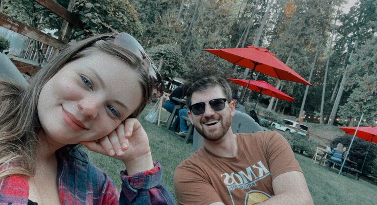 This picture is also from one of the many weekend getaways at a winery.