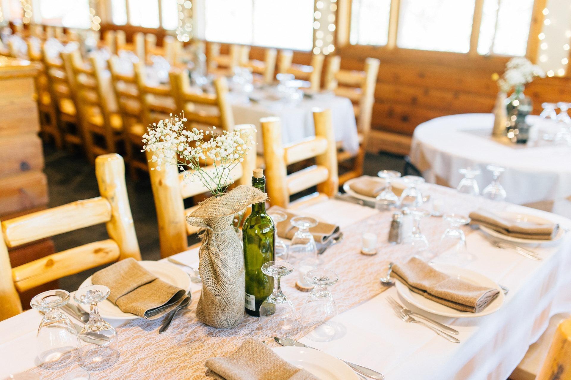 6:45pm-7:45pm: Dinner and toasts. Salad and main course will be served, dessert will be separately displayed on the first floor near the dance floor                            

   
7:45pm-10pm: Reception