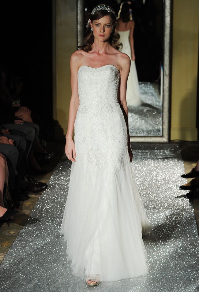 Oleg Cassini Wedding Dresses 2015 Showcases Detailed Floral Appliques ...