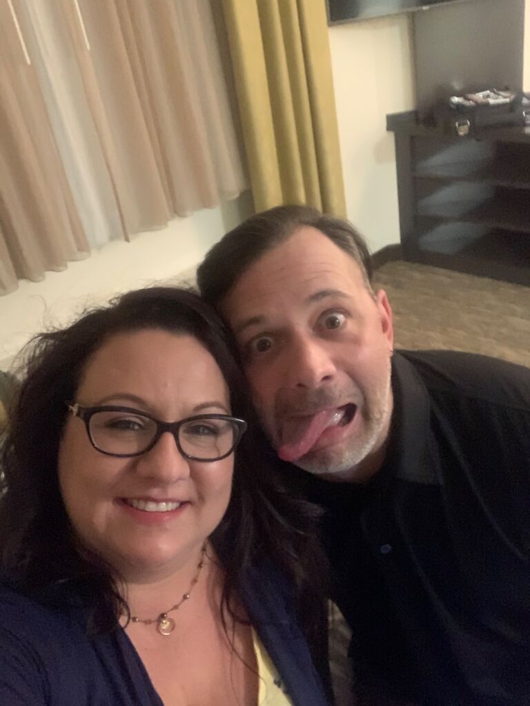 First night we met! 