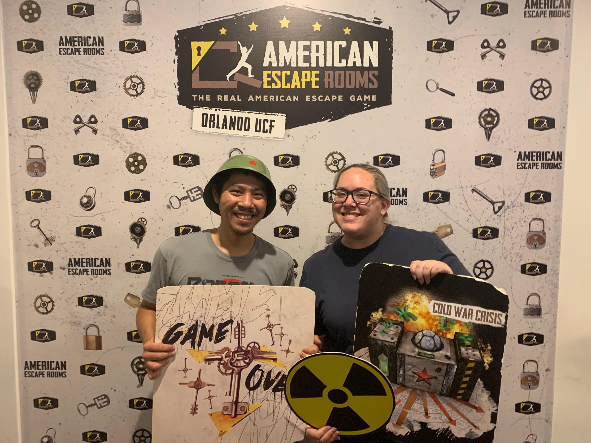 We escaped!