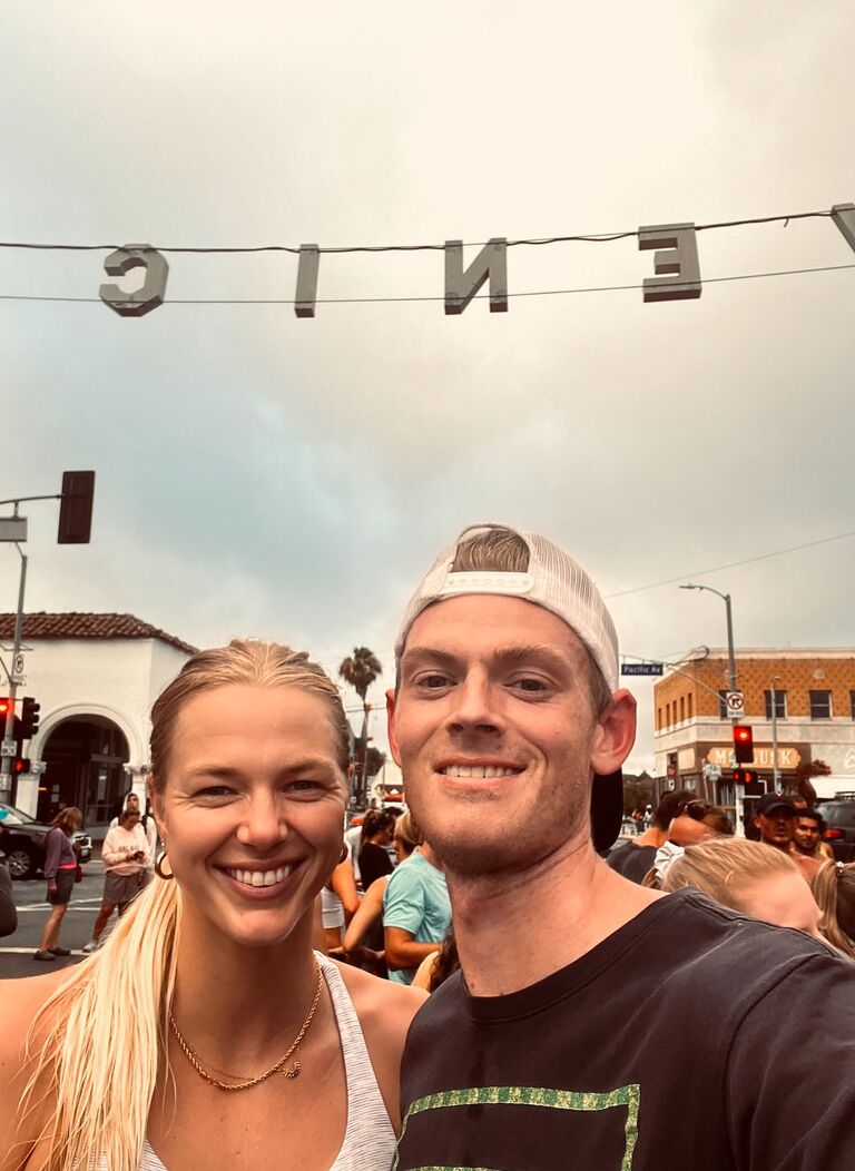 Hannah and Reuben go for a run to celebrate Hannah's 27th birthday! A feast was of course to follow.