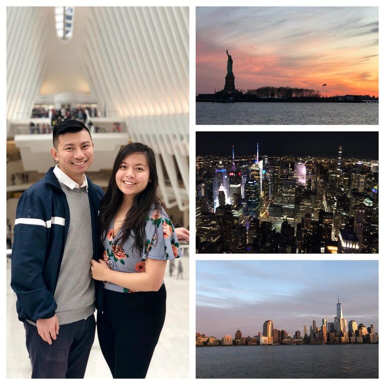 Julie then introduced Nhi to her love of traveling, and the two went on their first travel together - New York City