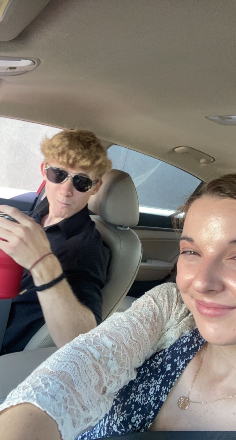 Ethan and Kaley went to Church together for the first time. Their faith became the foundation of their relationship. 