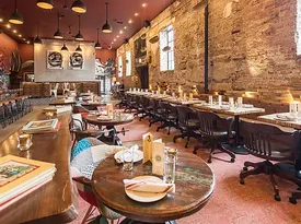 Fulton Market Kitchen - Banquette Dining Area - Restaurant - Chicago, IL - Hero Gallery 1