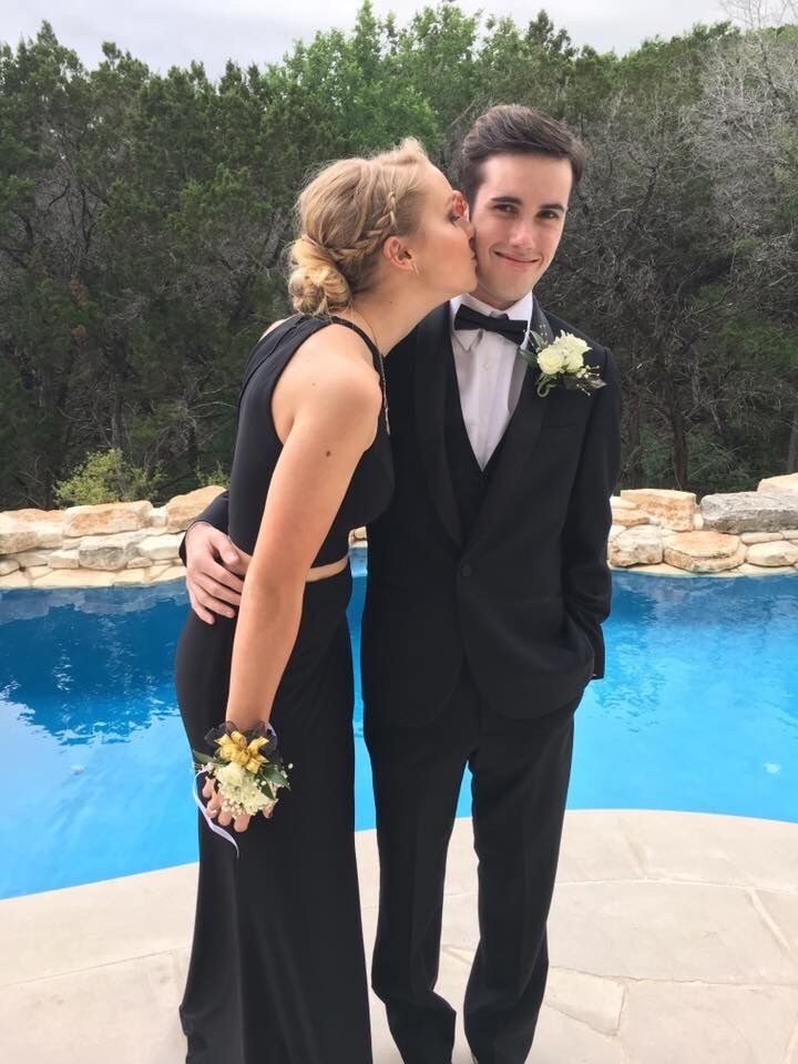 Sarah's senior prom
