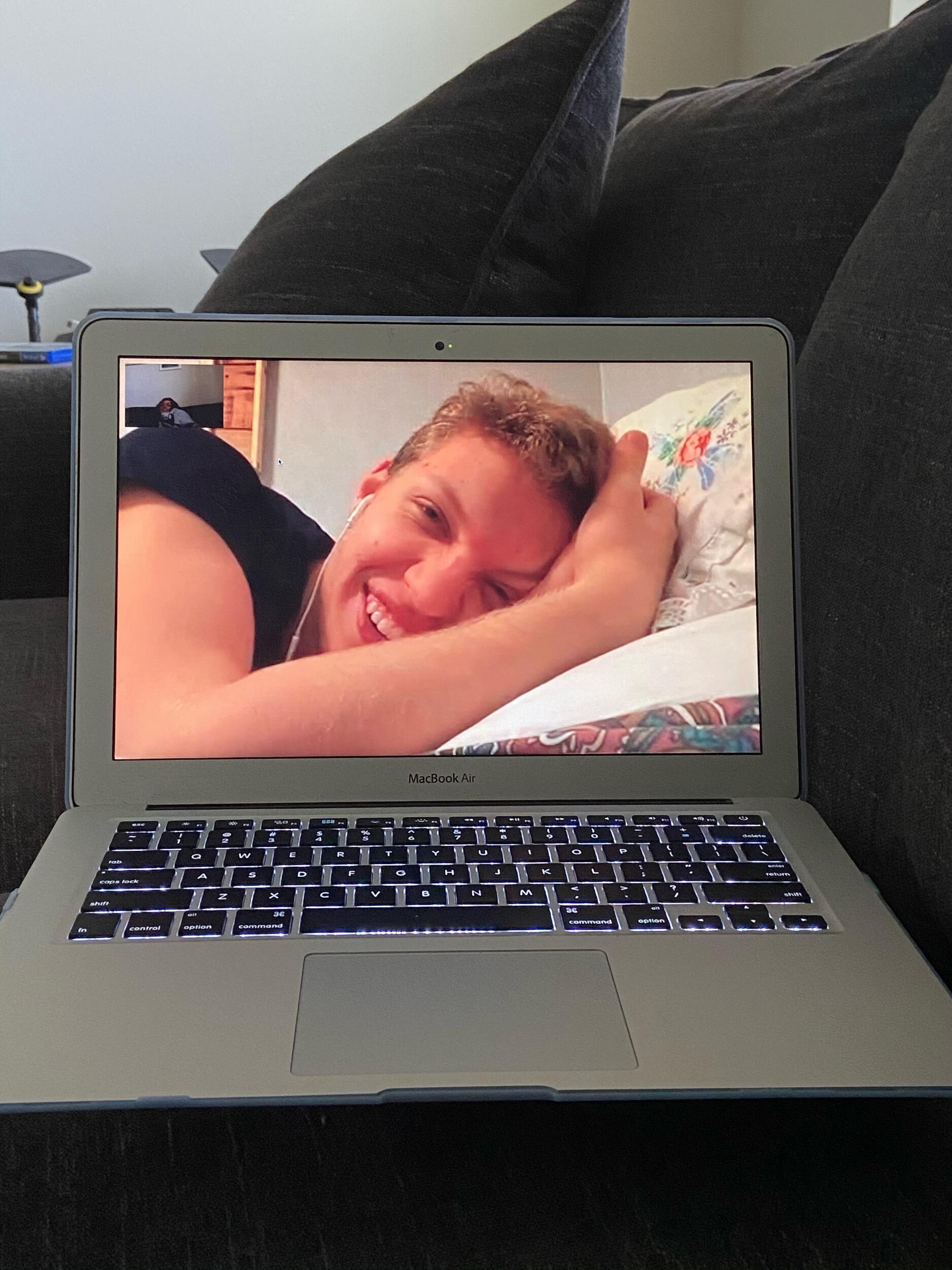 Netflix Party and facetime dates until Covid was less scary, and our parents said we could see each other