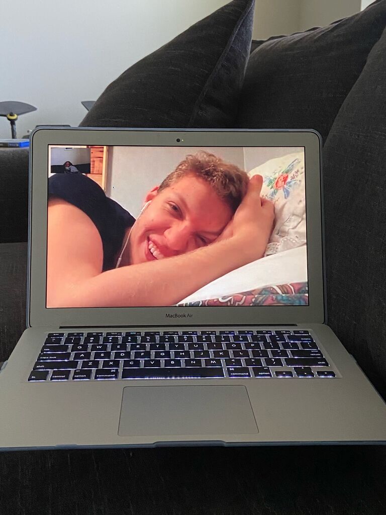 Netflix Party and facetime dates until Covid was less scary, and our parents said we could see each other
