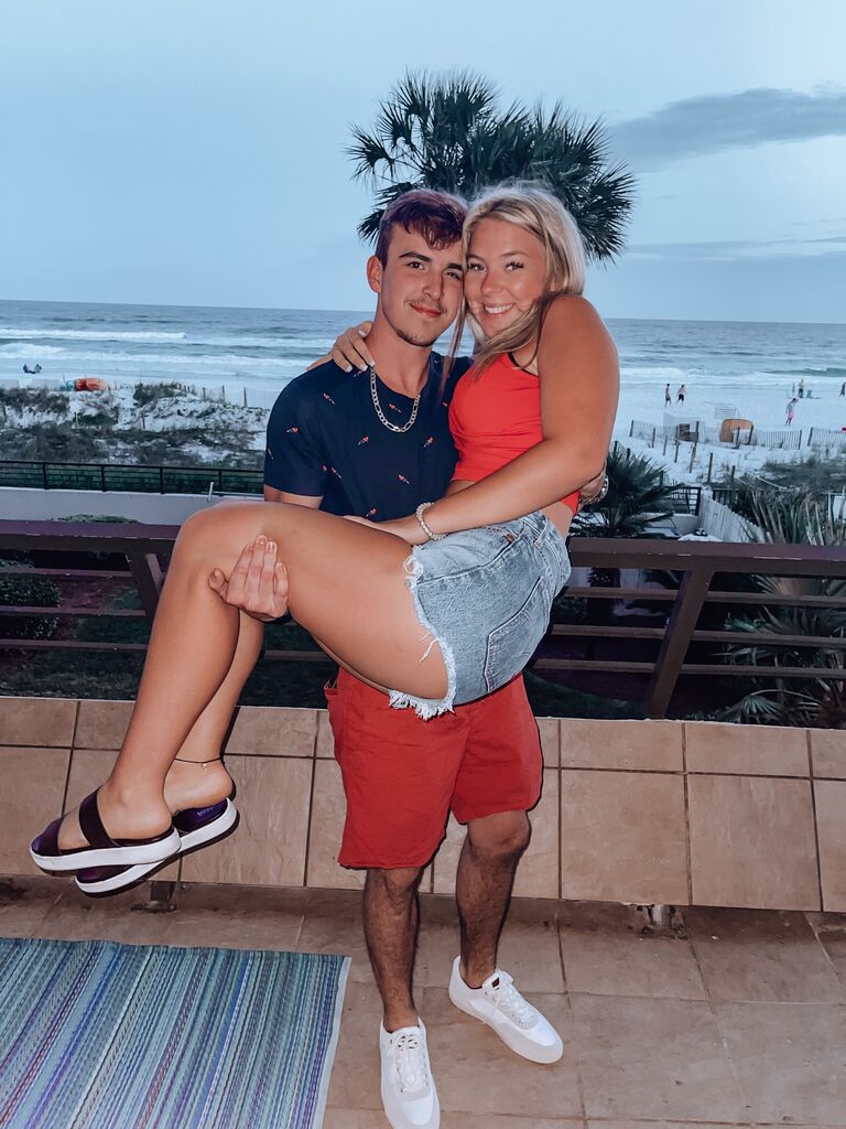Our first beach trip together!