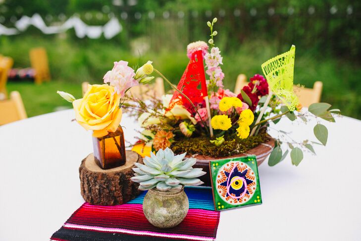 colorful-mexican-inspired-centerpieces