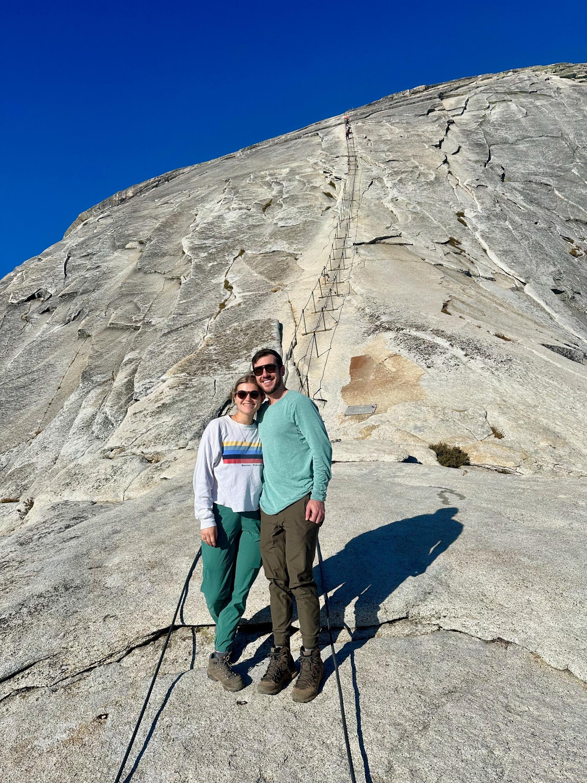 Our first backpacking trip together