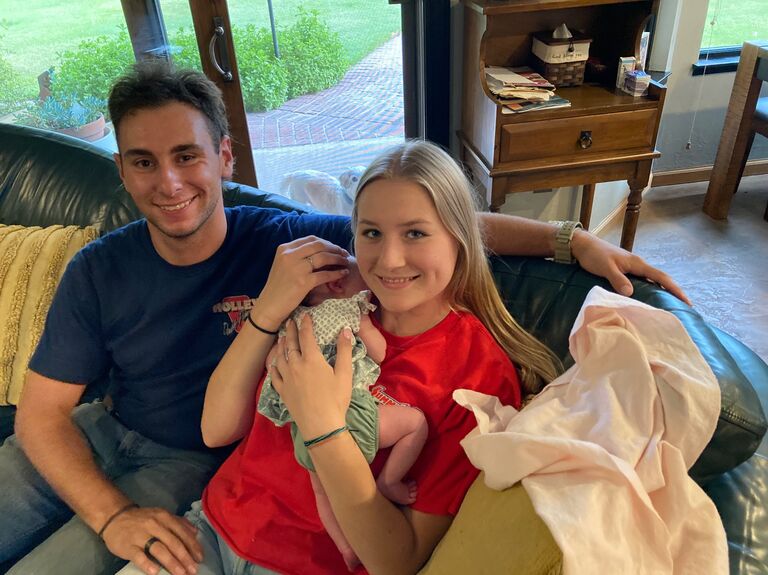 We met our niece for the first time!