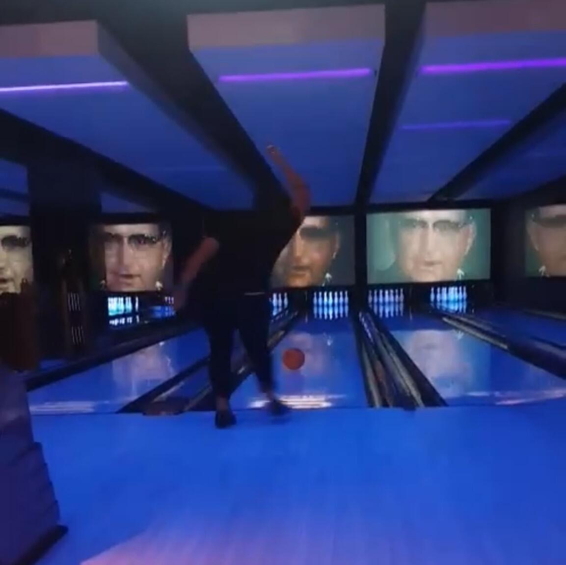 I swear Matilda and Ben did things other than bowl!!!!! 
They did go to the movies after this, we promise.