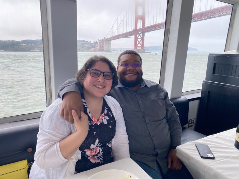 San Fransisco Bay brunch cruise. *hint, hint wink, wink*