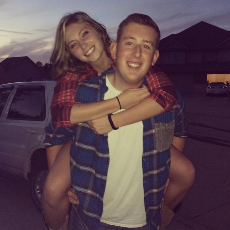 Brittany's sorority hayride where Matt would pretend to be the country boy of her dreams for one night.