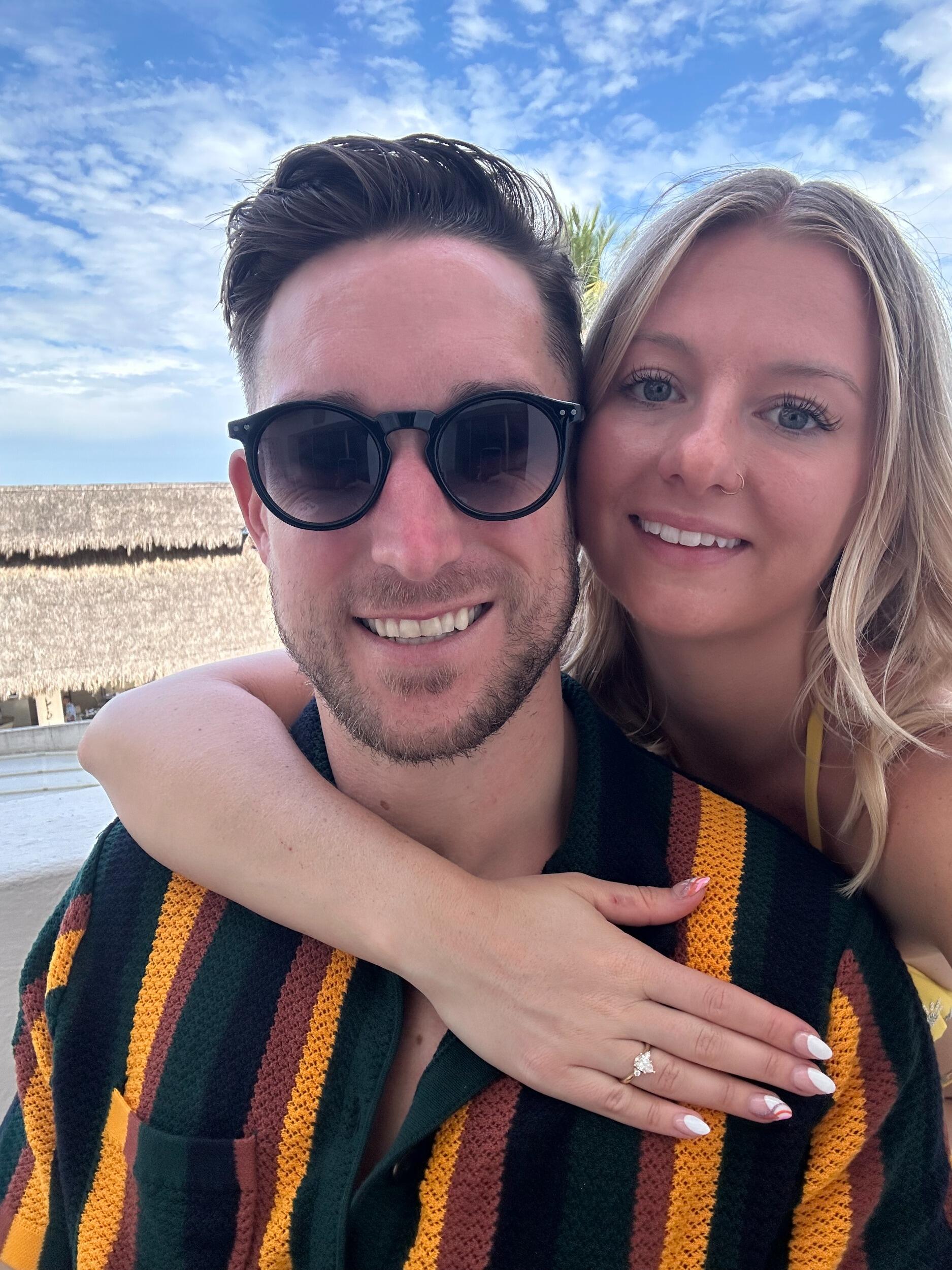 Luke proposed in Mexico!