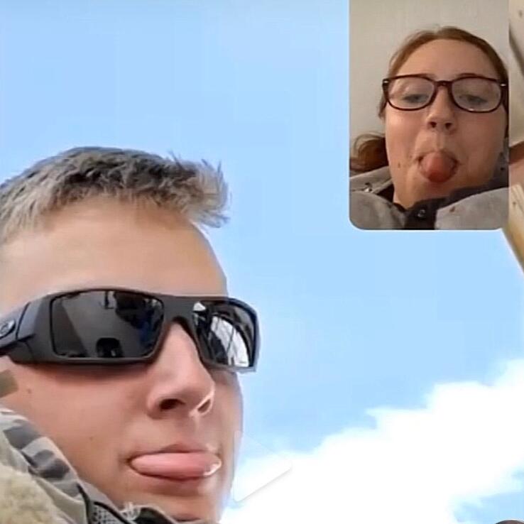 Our Two Years! 

He was on Deployment.