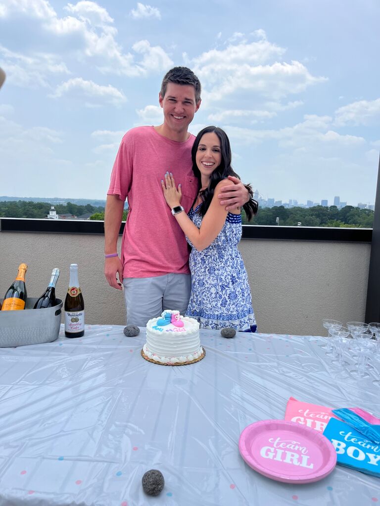 Gender reveal for our baby girl!!