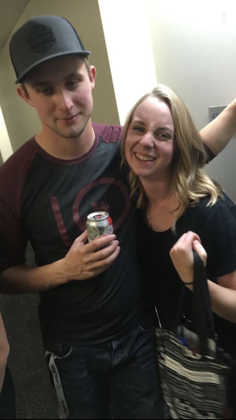 First photo together - a classic