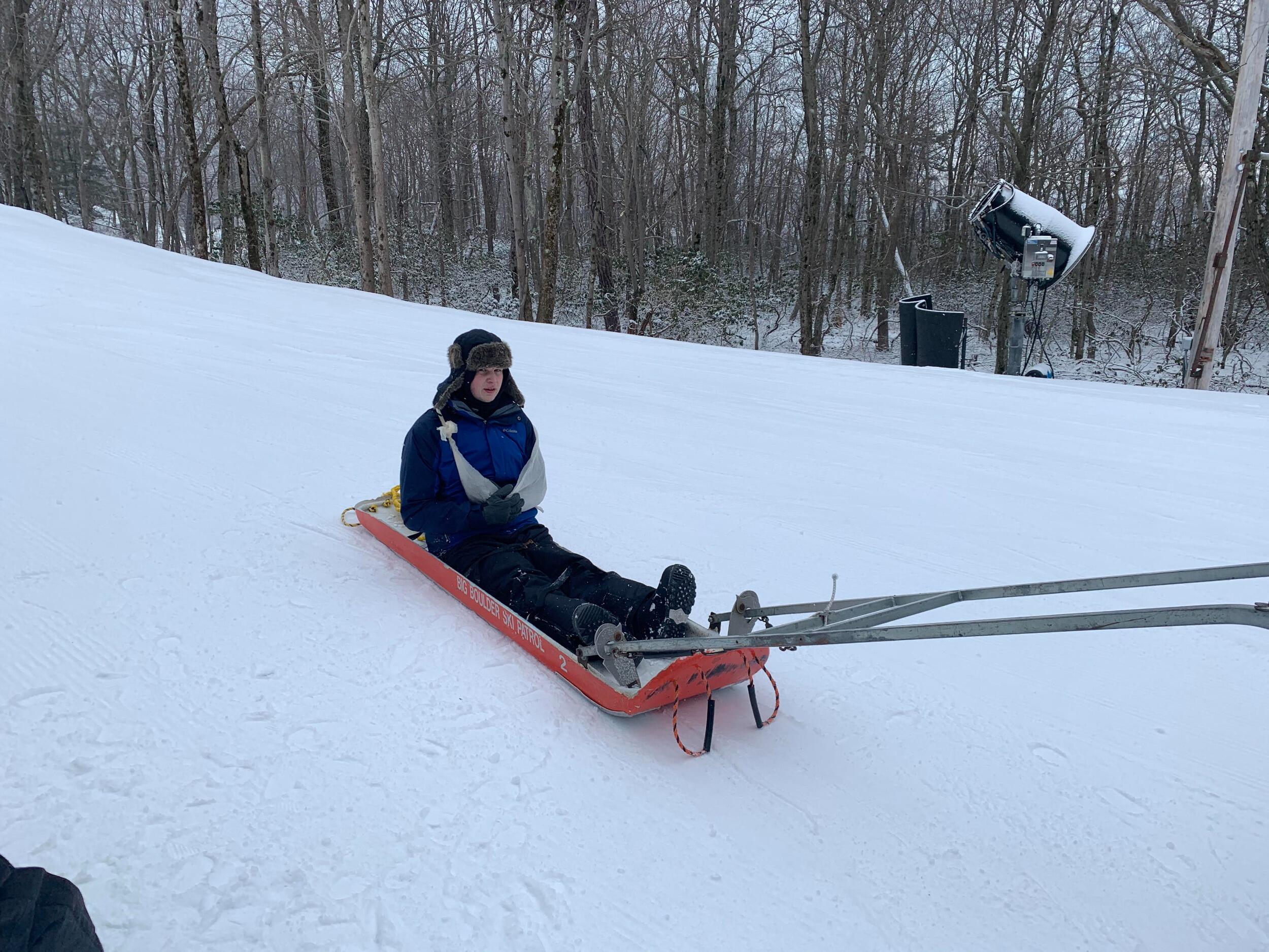 Bryan retires from snowboarding #sledofshame