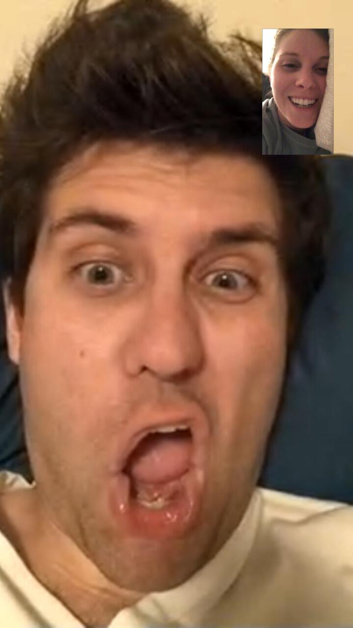 Keeping Kenzie entertained 1000 miles apart. 