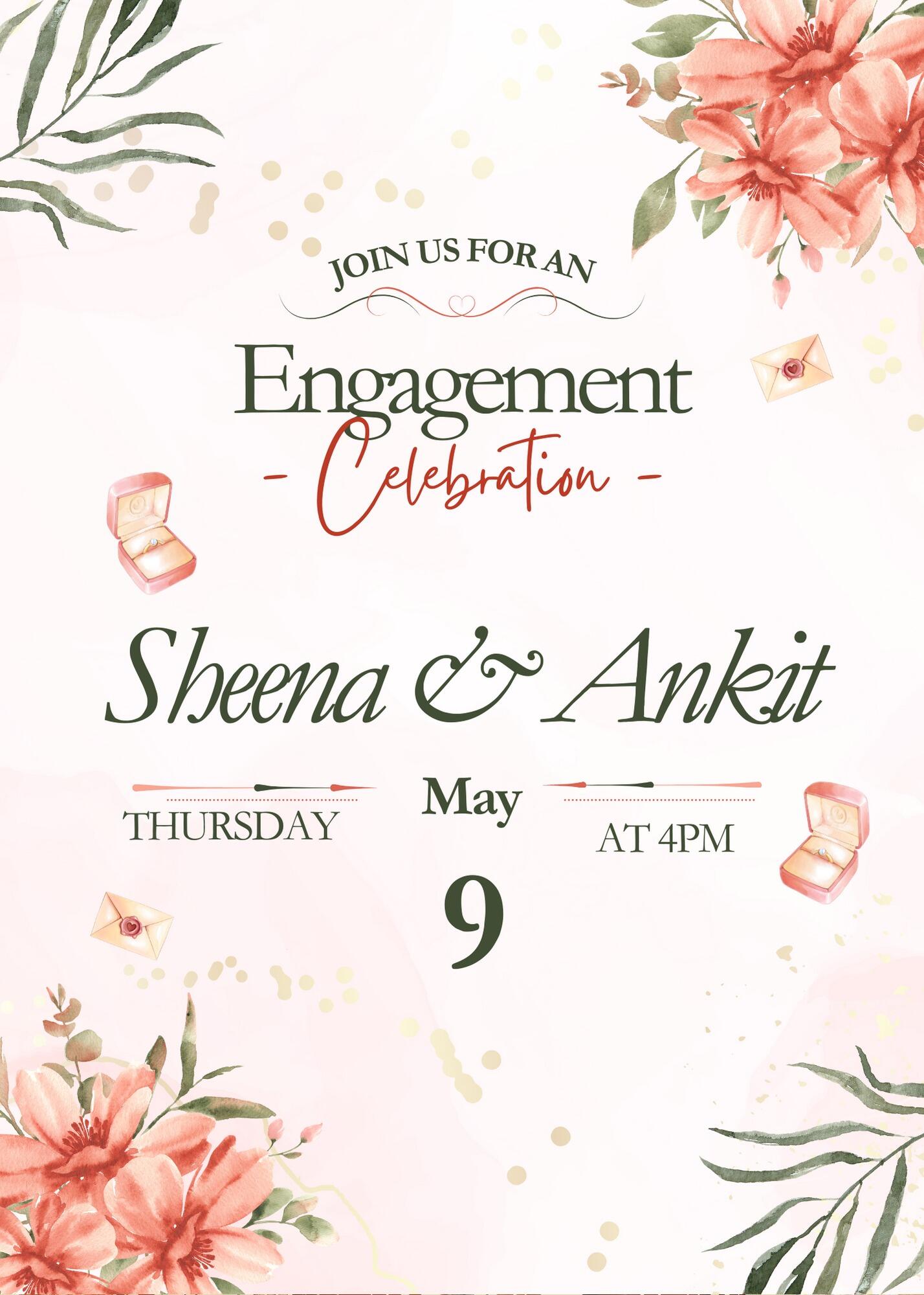 Ring in the bling at our Engagement - where promises are sealed with selfies and sparkles!