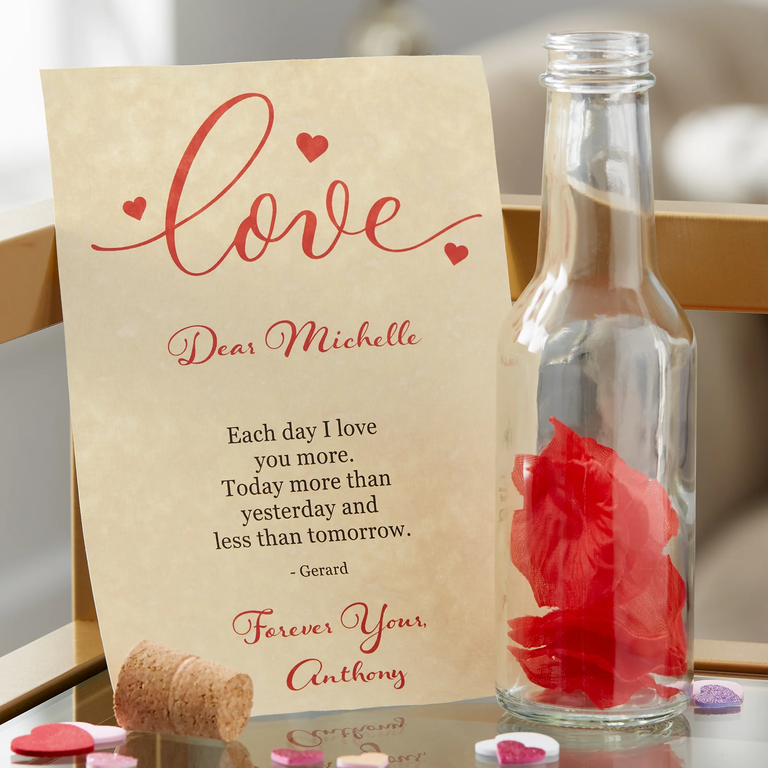 Love Note Messenger, Cute Gift for Valentine's Day