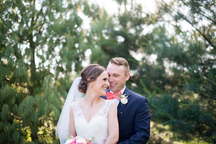 A Rustic Coral Barn Wedding At Mustard Seed Gardens In