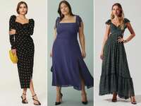 Three rehearsal dinner dresses for guests