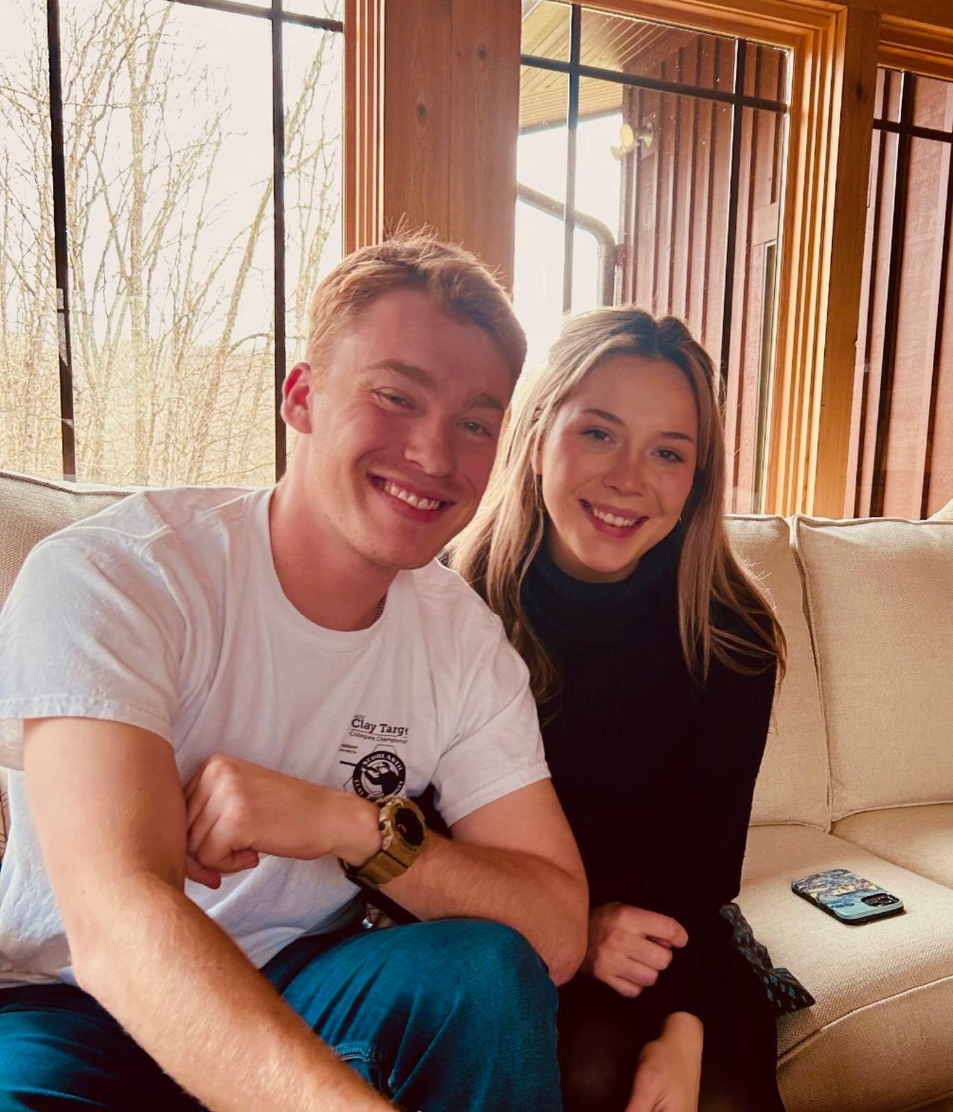 Emma and Grayson spend their first Easter together at Grandma Diles' House