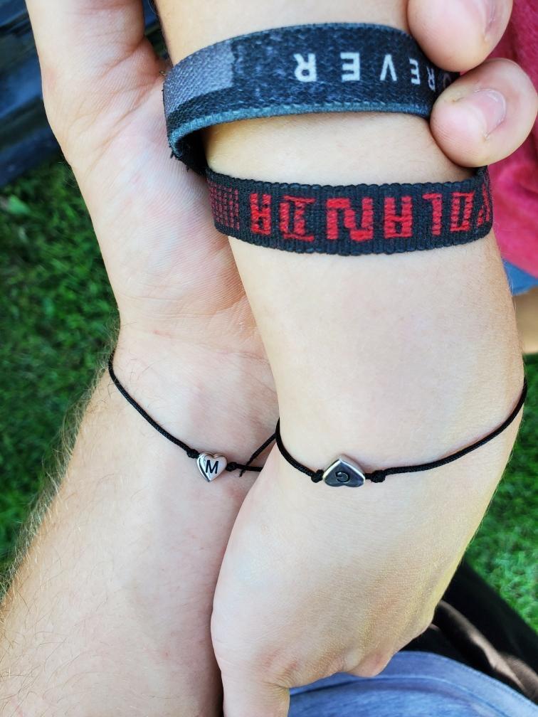 Went on our first date on the trail in Ossian.