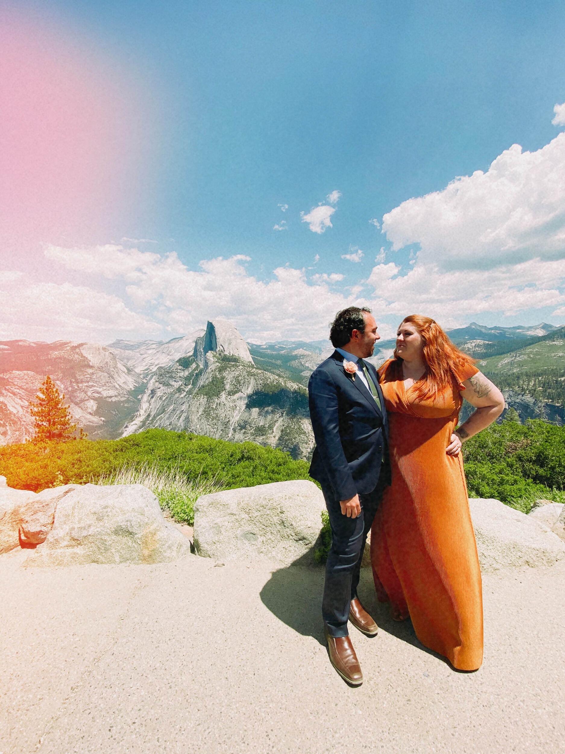 David and Sally travel to Yosemite to celebrate two of their good friends nuptials!