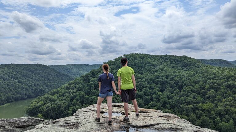 Buzzard Rock overlook Daniel Boone National Forest, KY.