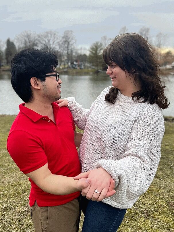 The day we got engaged!
