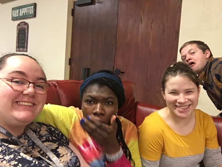 Shenanigans in the Perk with Hannah and Merline