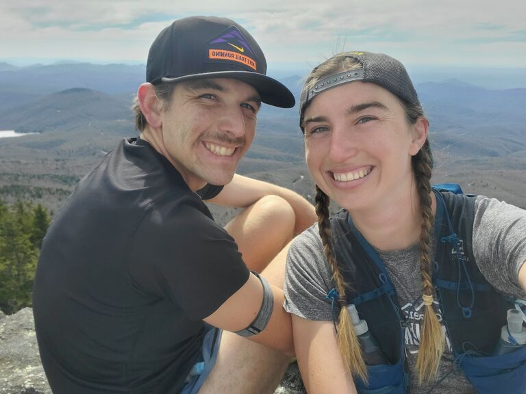 Early birthday celebrations for Lea on Grandfather Mtn
