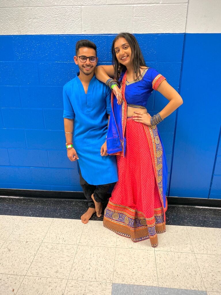 By August 8, 2019, we made our relationship official. Though Keyur lived in Lakeland, Florida, and Megha lived in Tampa, Florida, we embraced the challenges of a long-distance relationship. On October 4, we celebrated our first Navratri together. We share a deep love for this festival, and nothing could stop us from dancing all night long with our friends and enjoying the culture we were brought up in.
