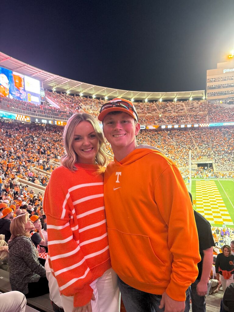 This was such a special day for us, so of course, we had to celebrate by going to a UT game. 