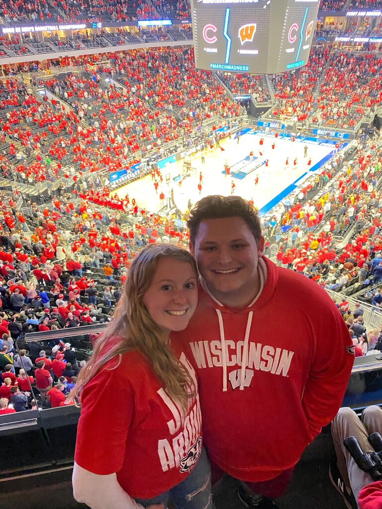 Badger playoff game!