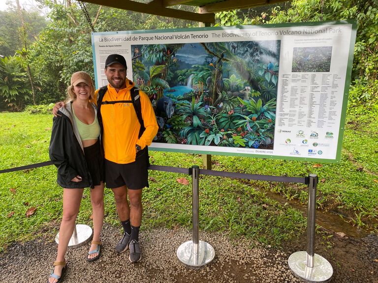 first international trip - to Costa Rica