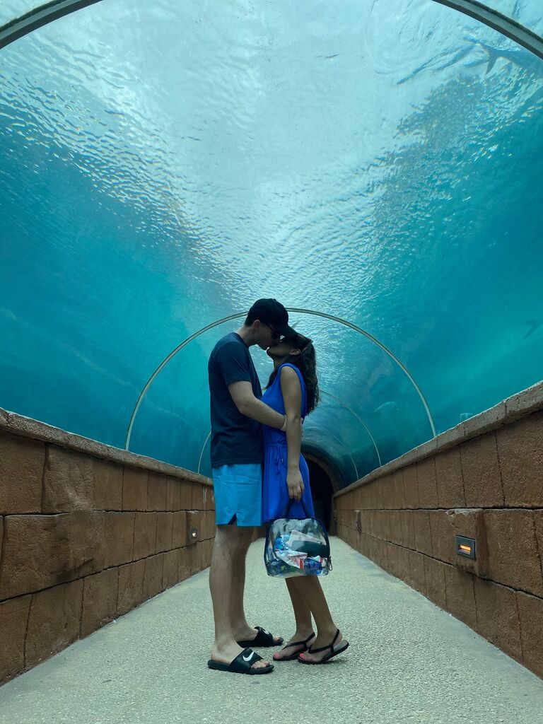 Our first vacation we took together was at the Atlantis in the Bahamas. It was so beautiful! ☀️