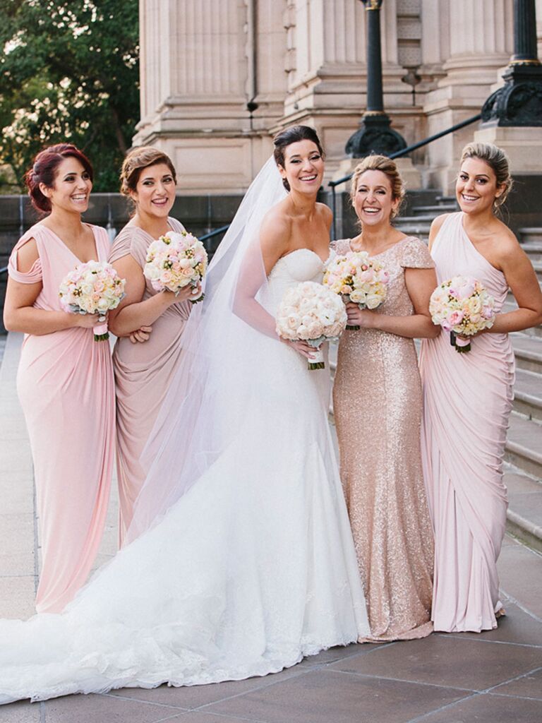 How to Choose Mismatched Bridesmaids  Dresses  the Right Way