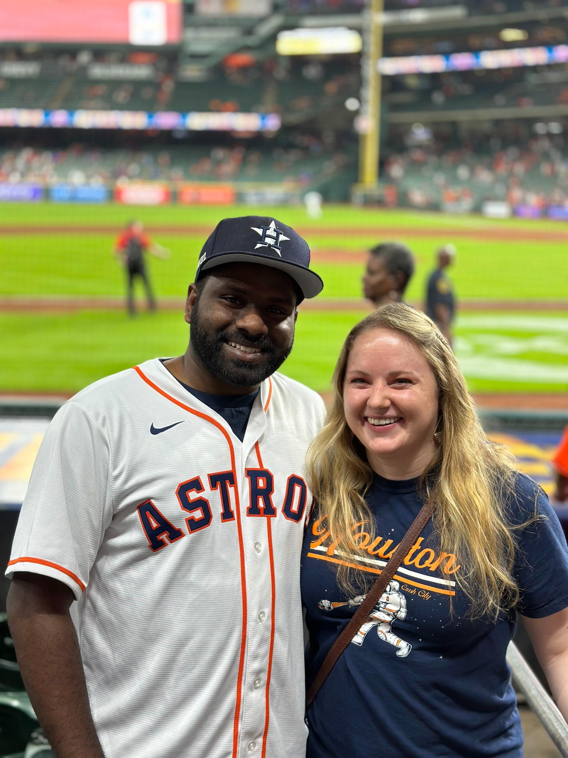 The beginning of many Astros games 