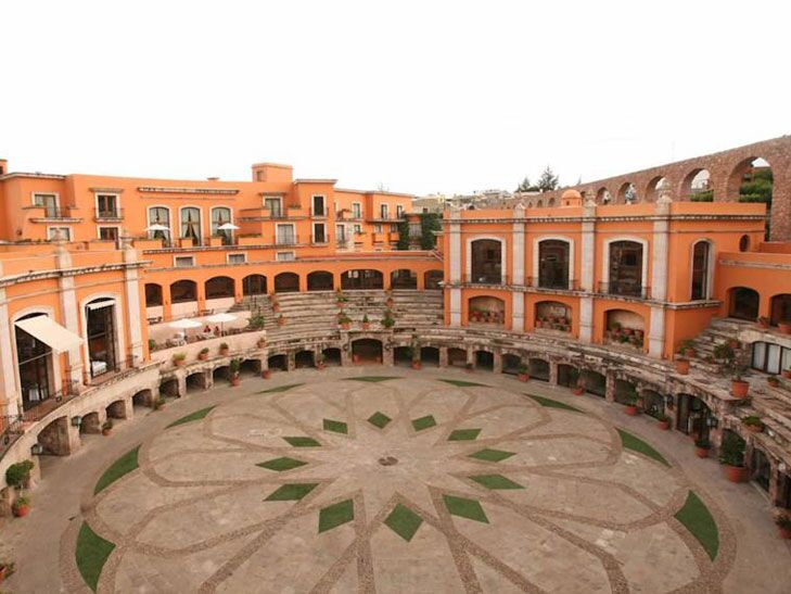 bull fighting arena in Mexico