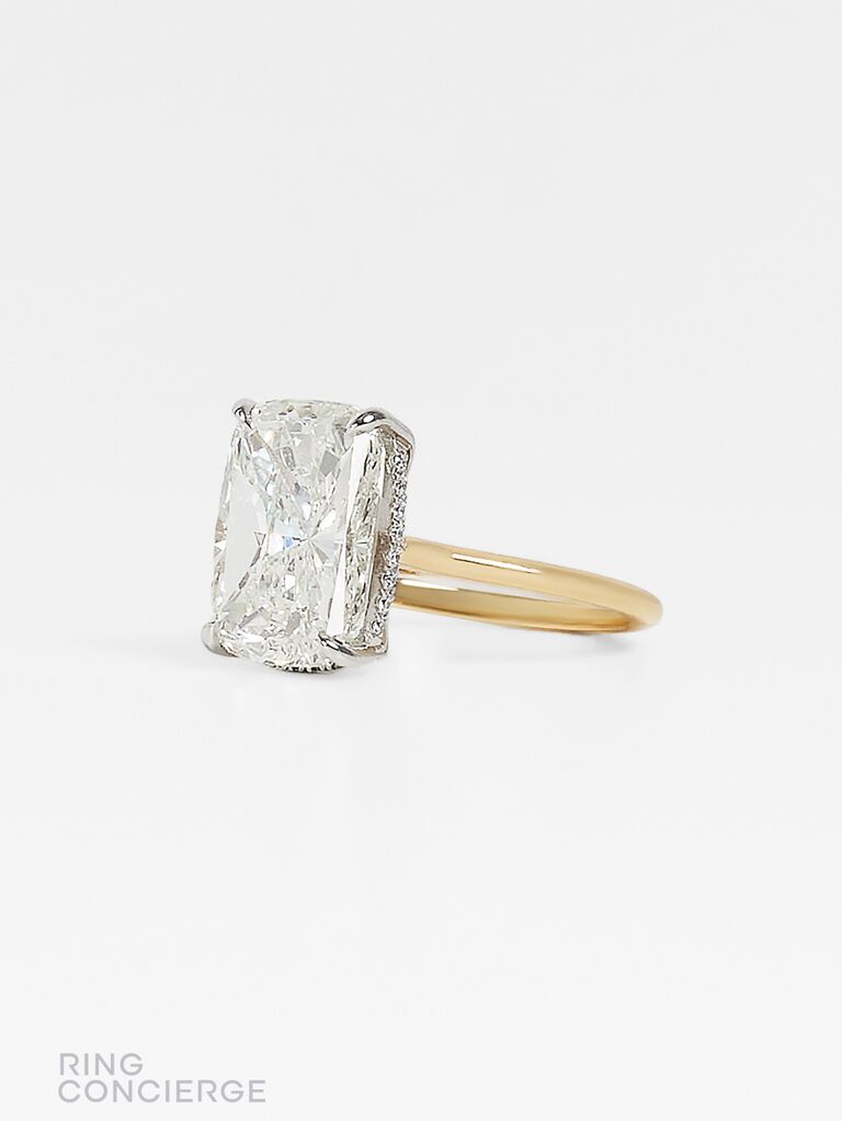 Becca Tilley's engagement ring from Ring Concierge