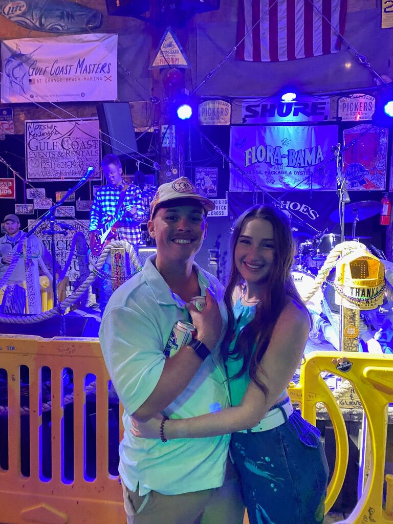 Celebrated Mindy's 24th birthday with a trip to the Flora-Bama.