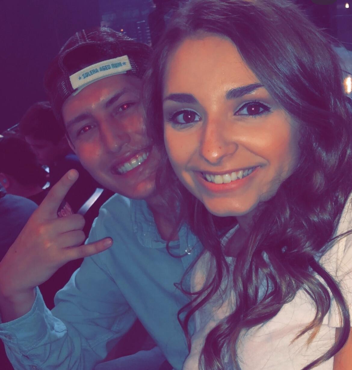 Jenna and Drew's first concert together. Journey and Def Leppard!